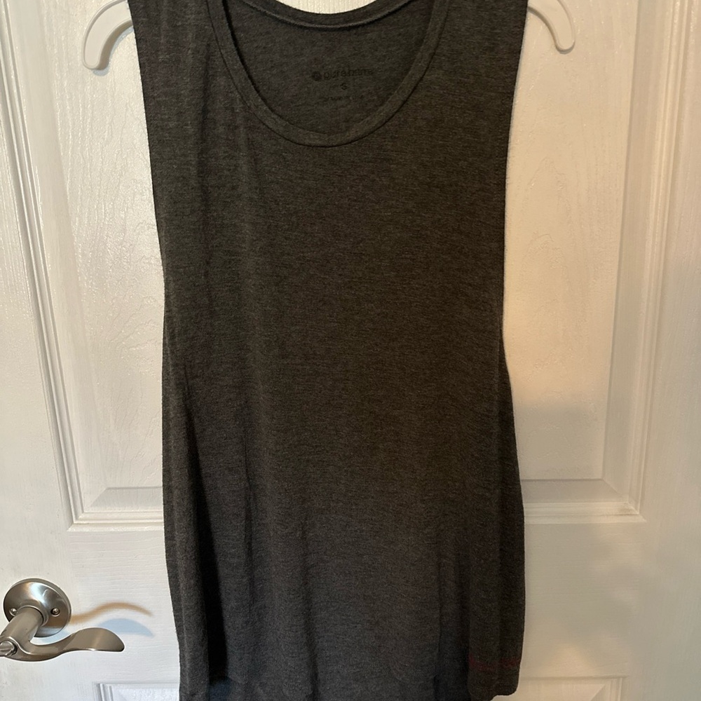 Pure Barre Gray Sleeveless Top